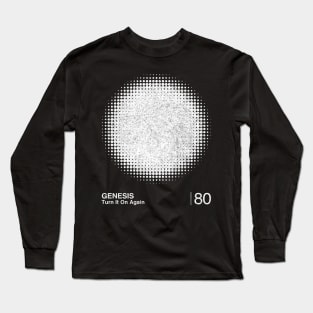 Genesis / Minimalist Graphic Design Fan Long Sleeve T-Shirt